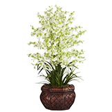 Dancing Lady Silk Flower Arrangement