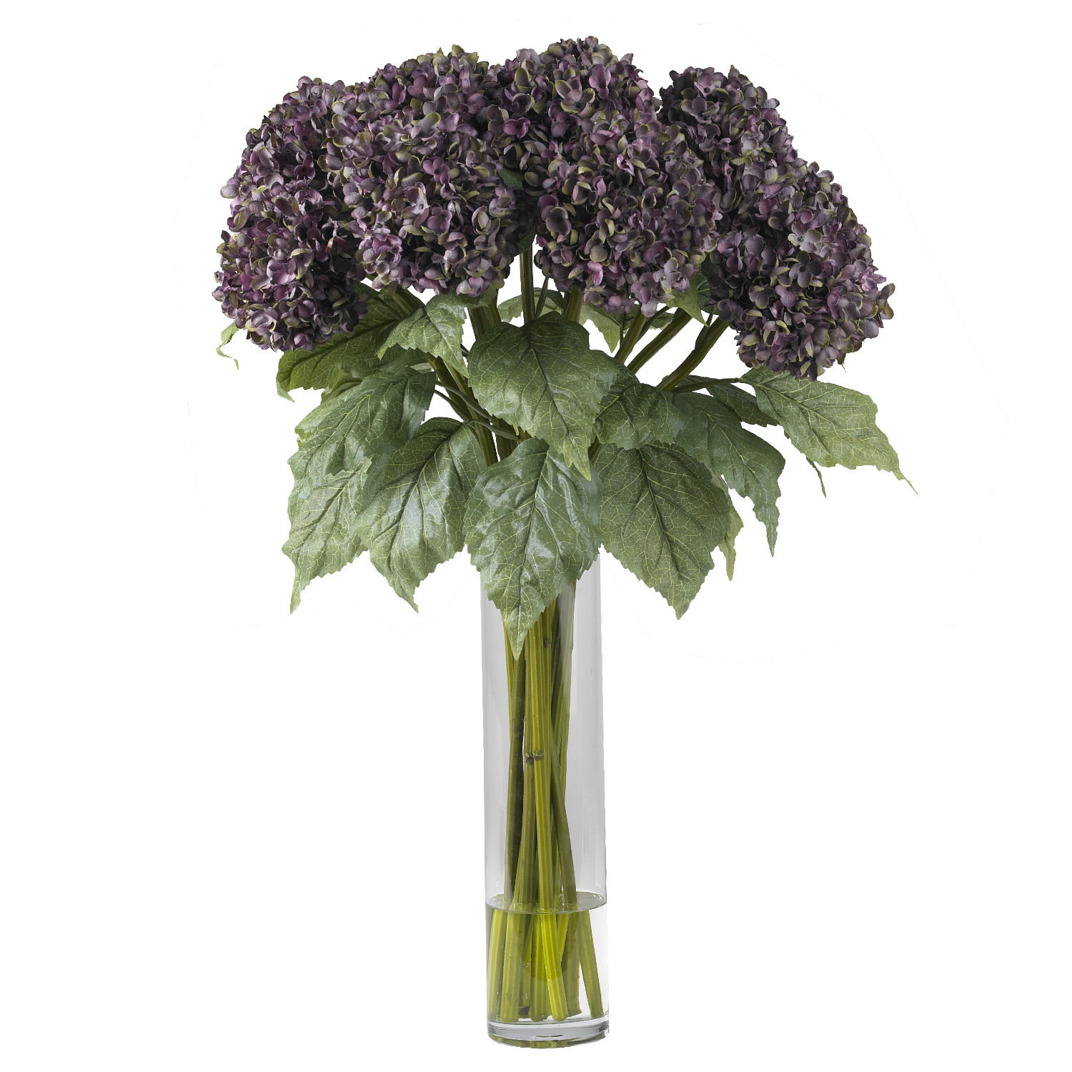 Tall Silk Hydrangea Arrangement