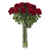 Large Rose Silk Arrangement
