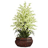 Large Dancing Lady Arrangement with Round Vase