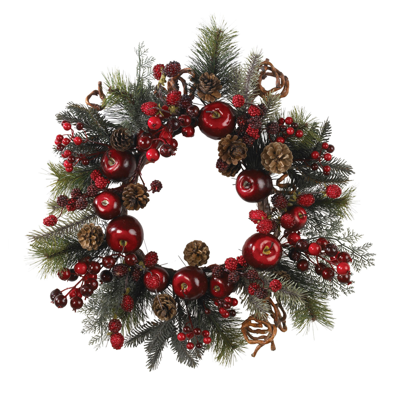 22 inch Apple Berry Wreath