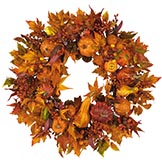 28 inch Harvest Wreath