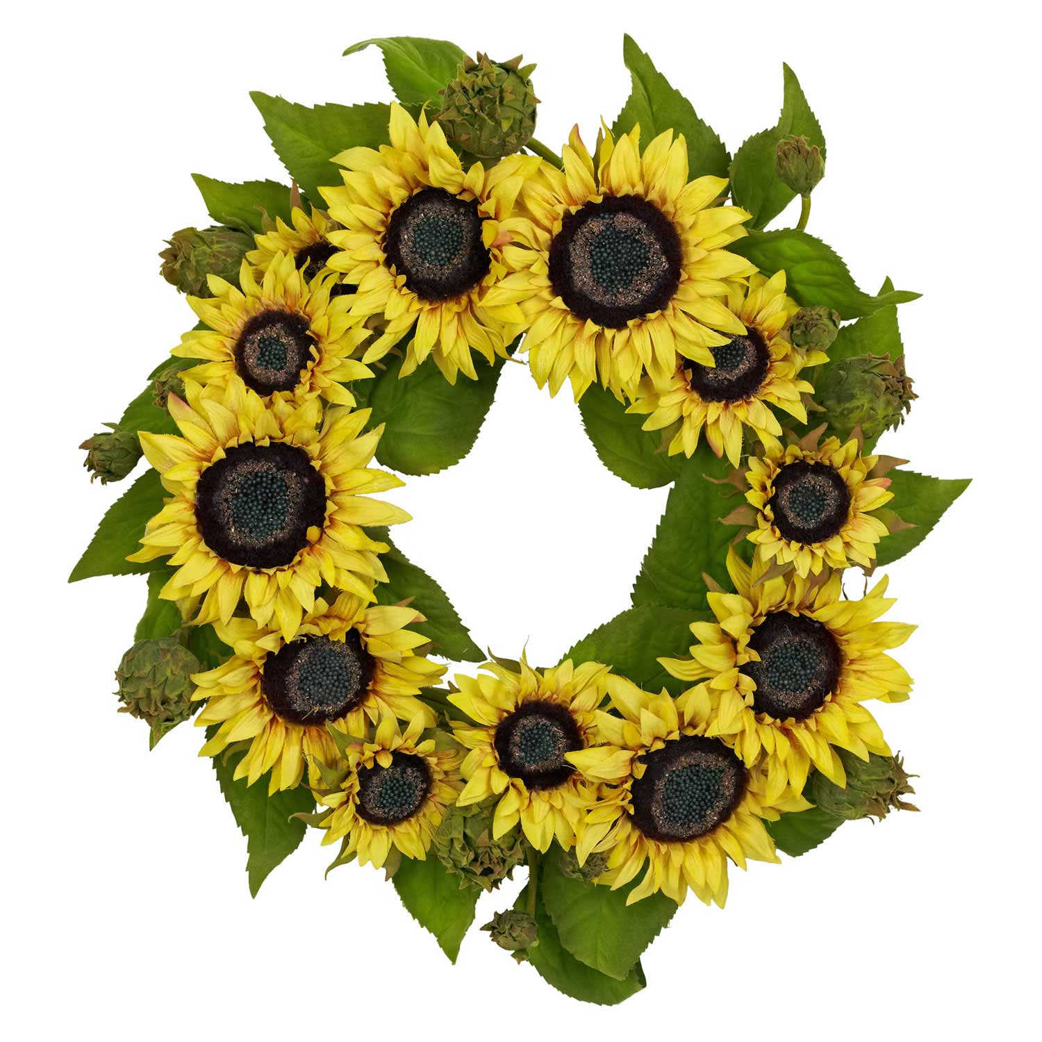 22 Inch Sunflower Wreath