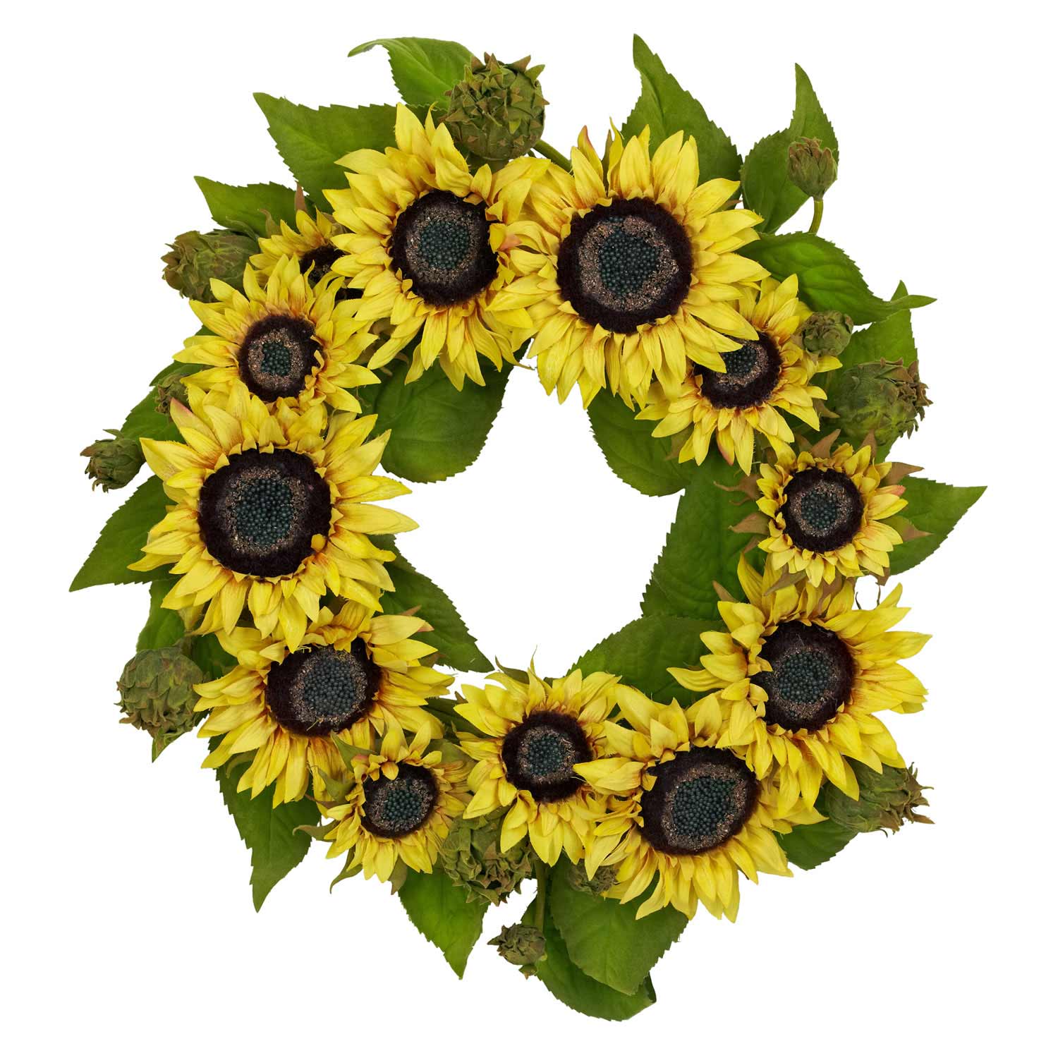 22 inch Sunflower Wreath