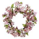 24 inch Cherry Blossom Wreath