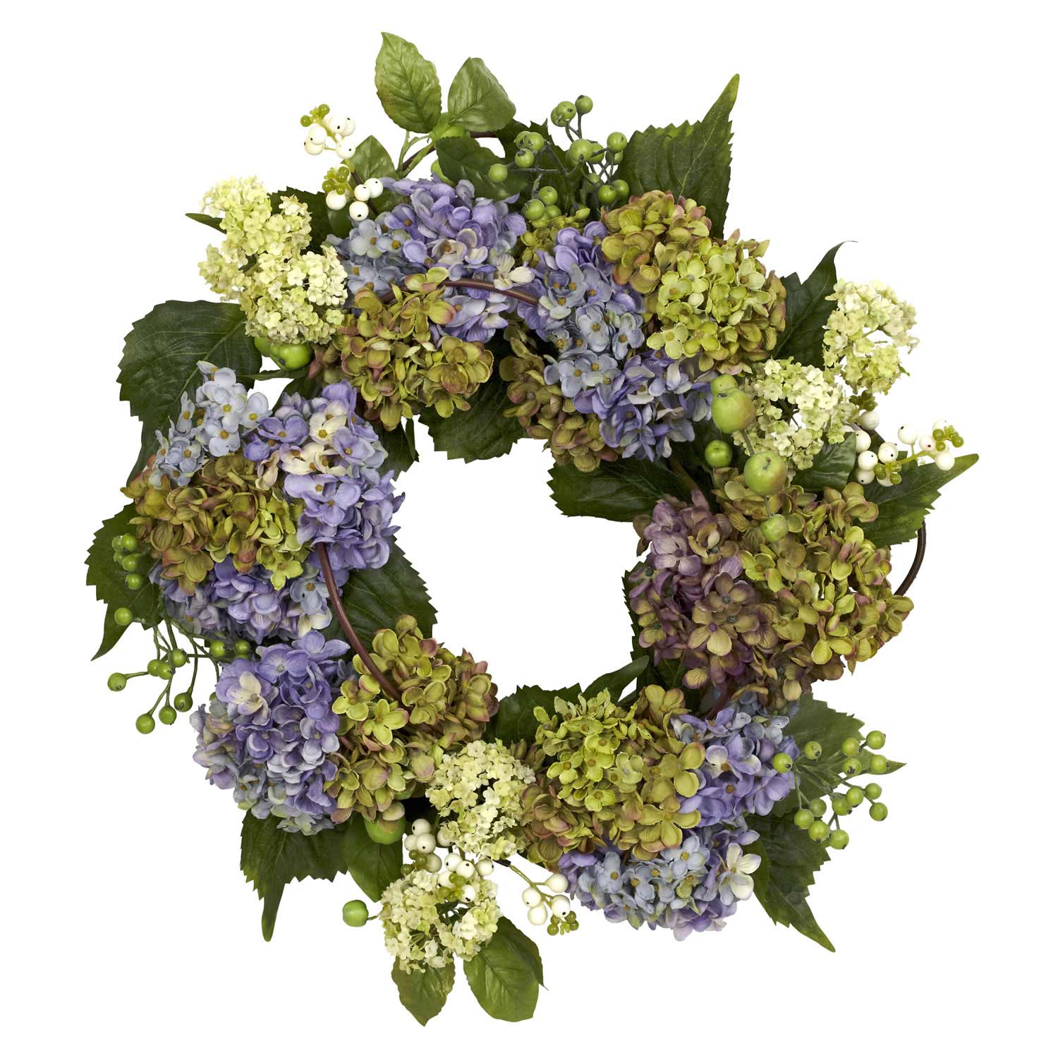 22 inch Hydrangea Wreath