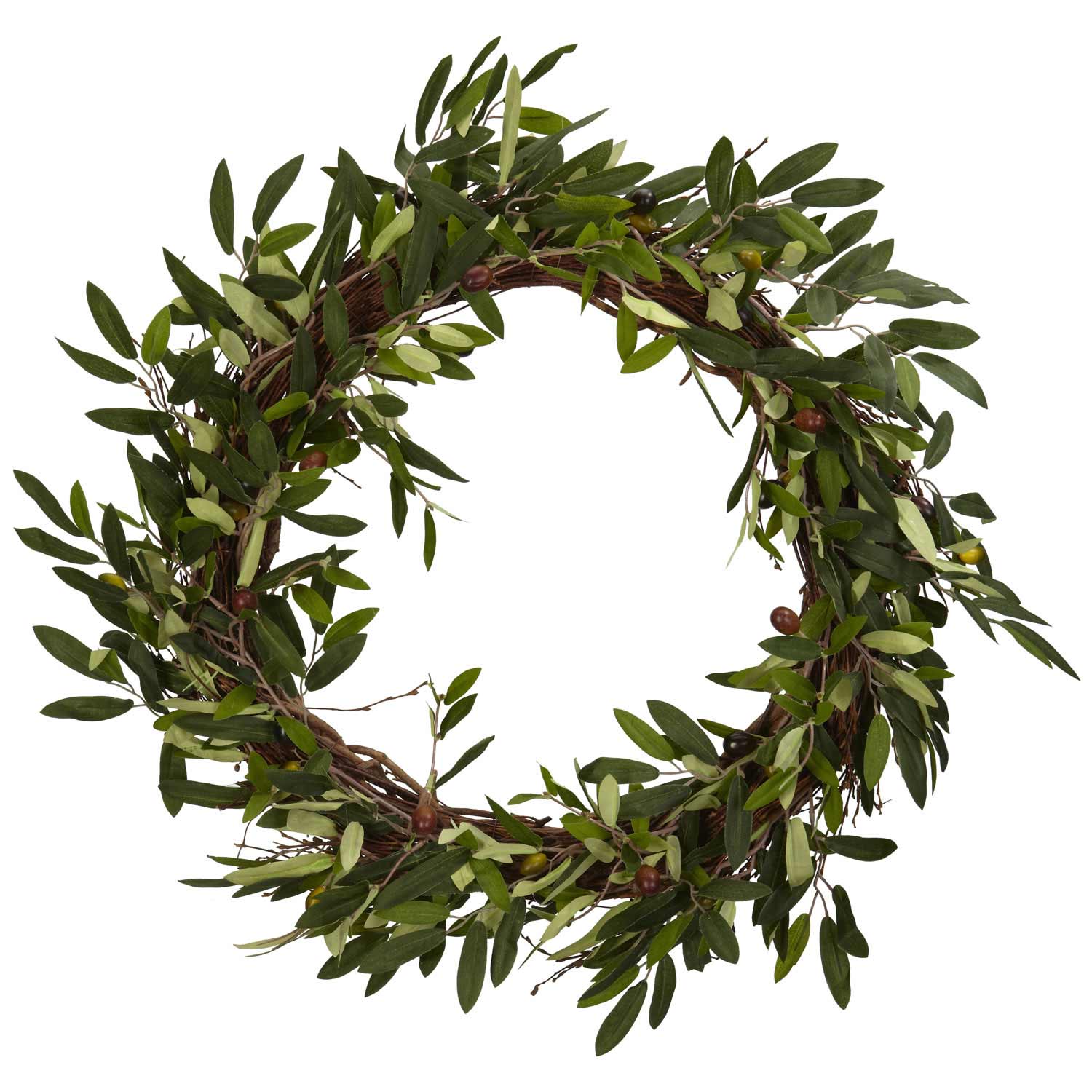 20 Inch Olive Wreath