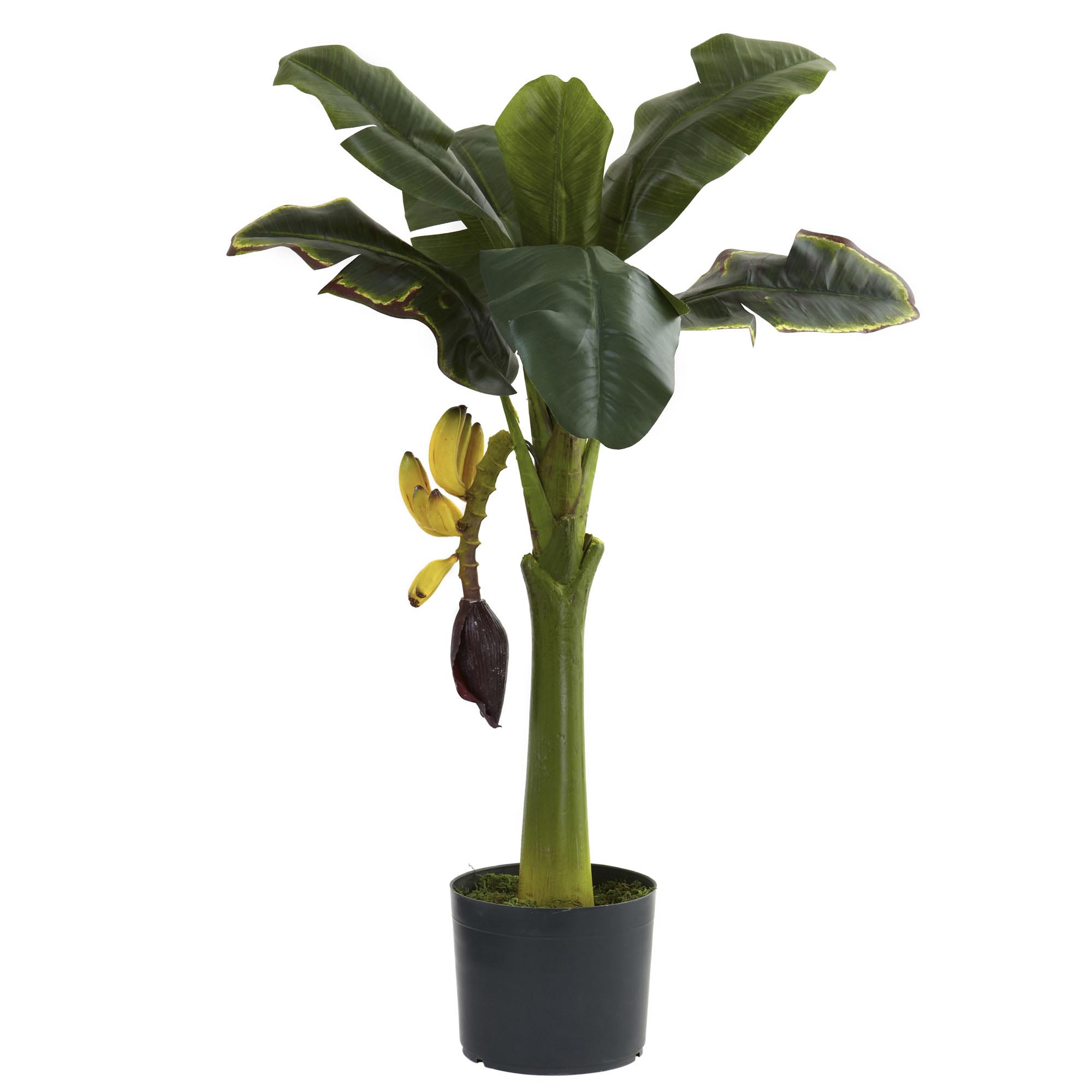 3 Foot Artificial Banana Tree: Potted