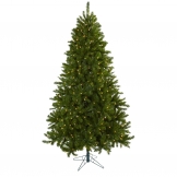 7.5 foot Artificial Windermere Christmas Tree: Clear Lights