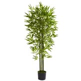 5 foot Outdoor Artificial Bamboo Tree: Limited UV