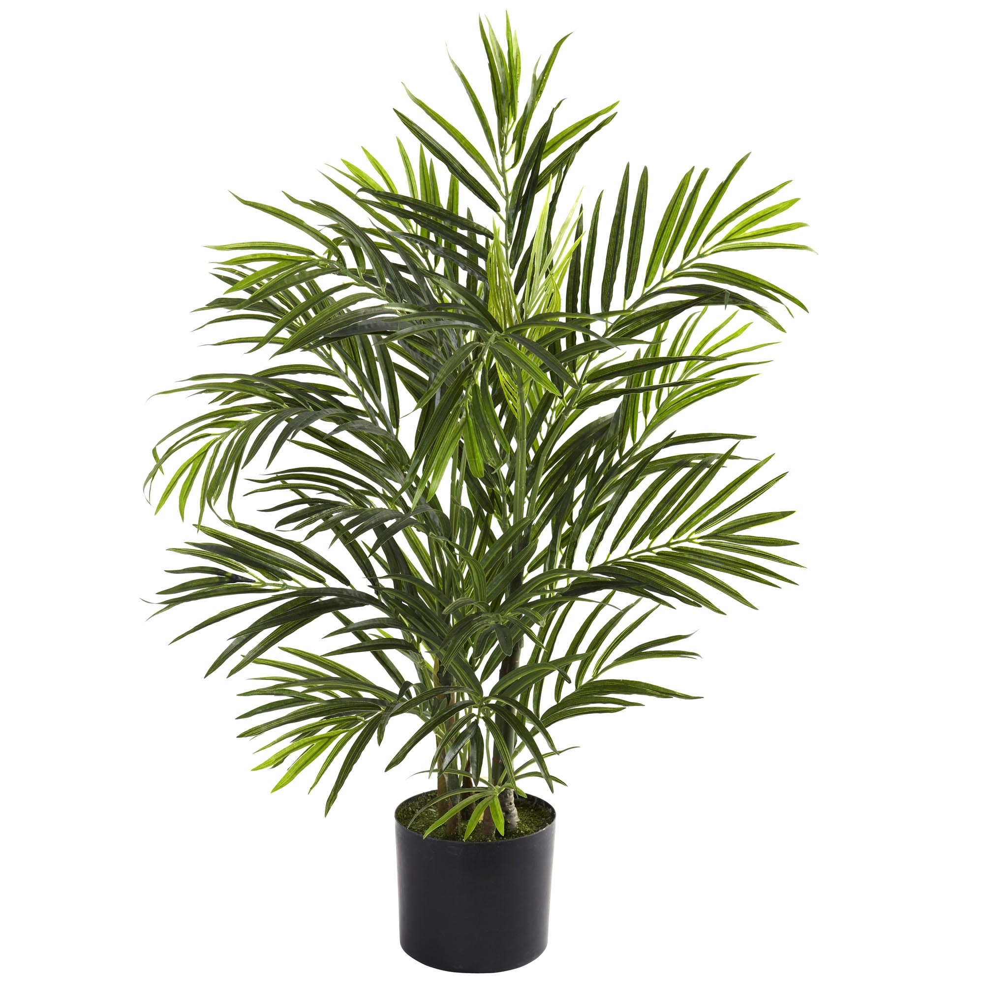 2.5 Foot Outdoor Artificial Areca Palm: Limited Uv