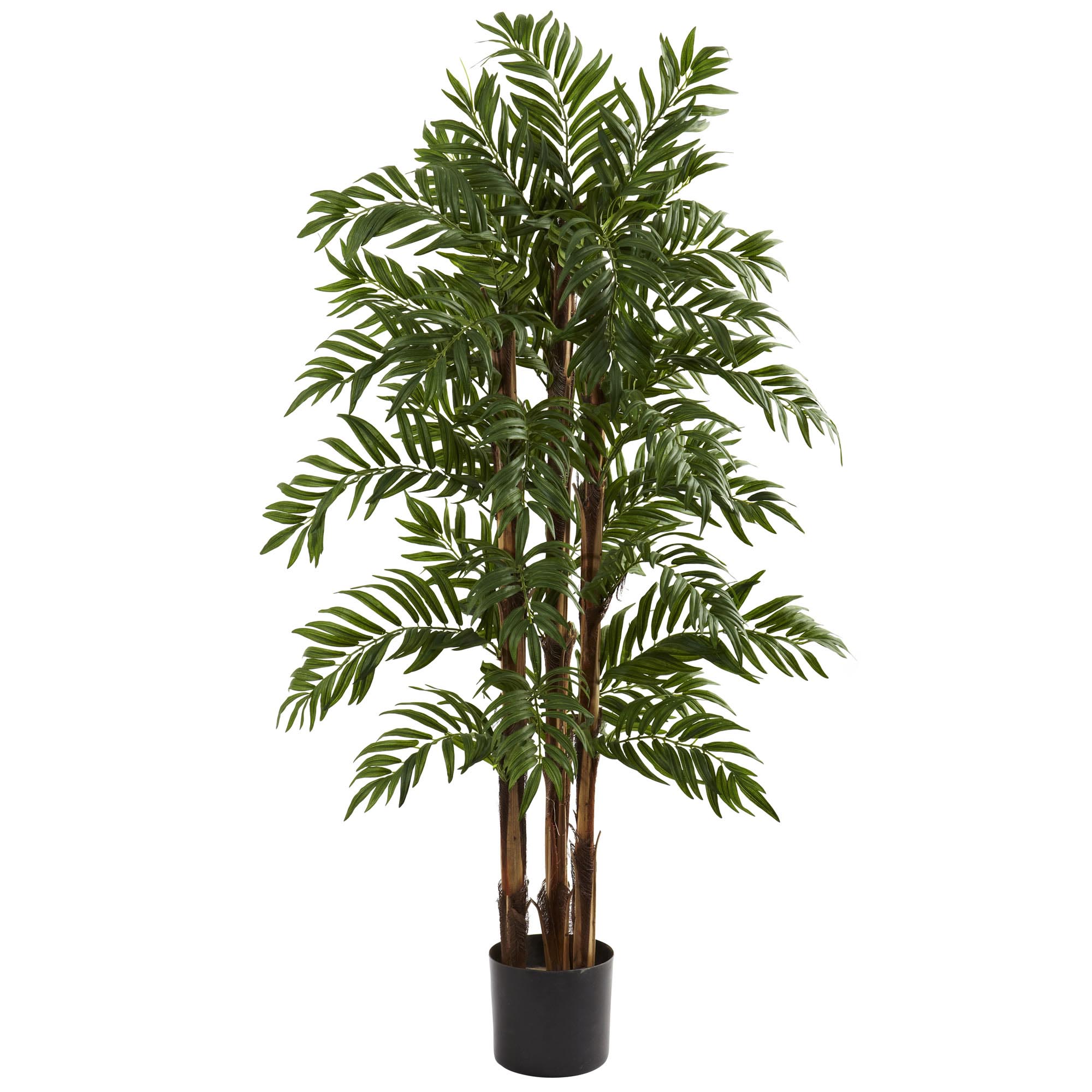 4 Foot Artificial Parlour Palm Tree: Potted