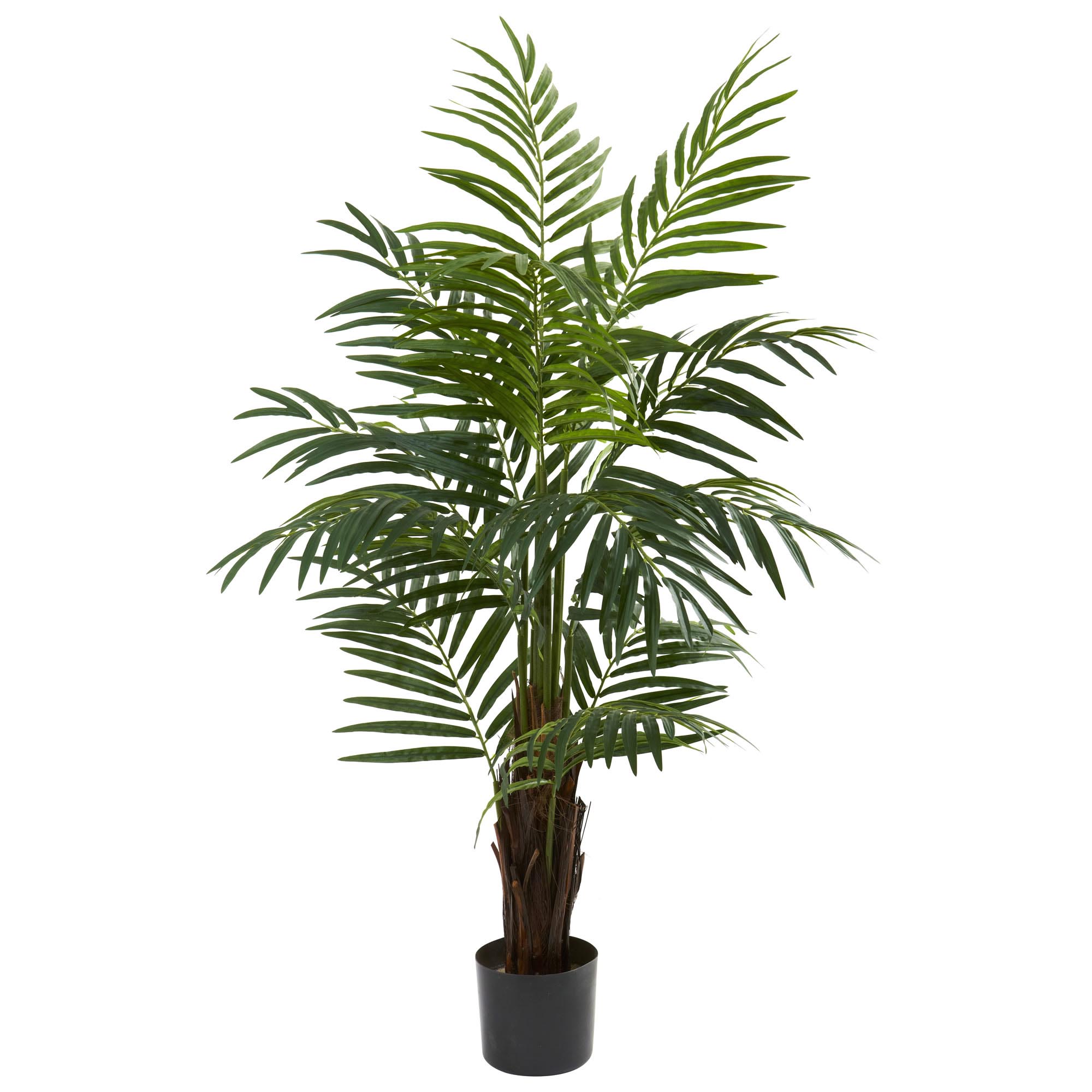 4 Foot Artificial Areca Palm Tree: Potted