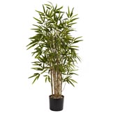 3.5 foot Artificial Twiggy Bamboo Tree: Potted