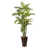 6.5 foot Artificial Areca in Decorative Planter