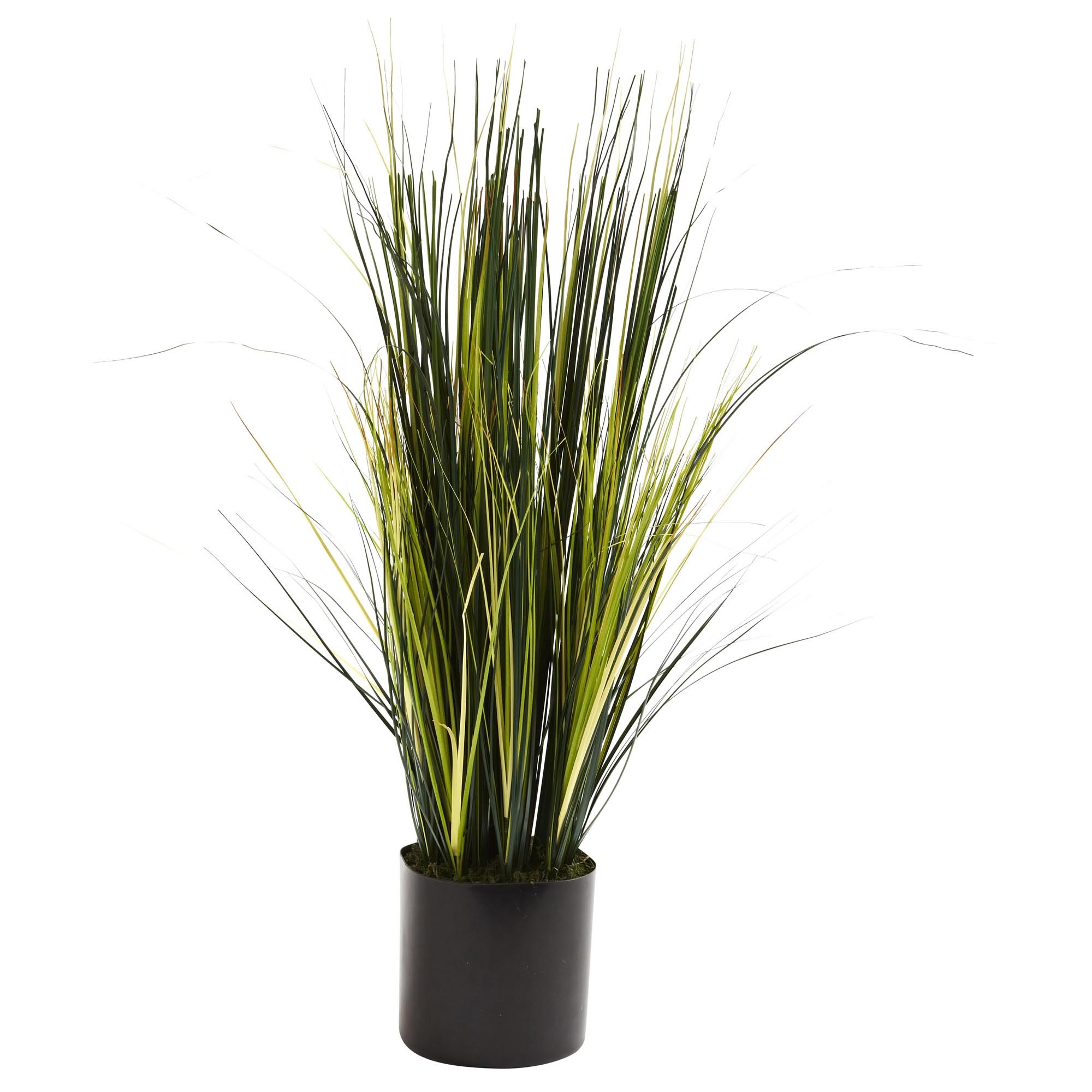 3 Foot Artificial Onion Grass Plant: Potted