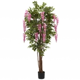6.5 foot Silk Wisteria Tree