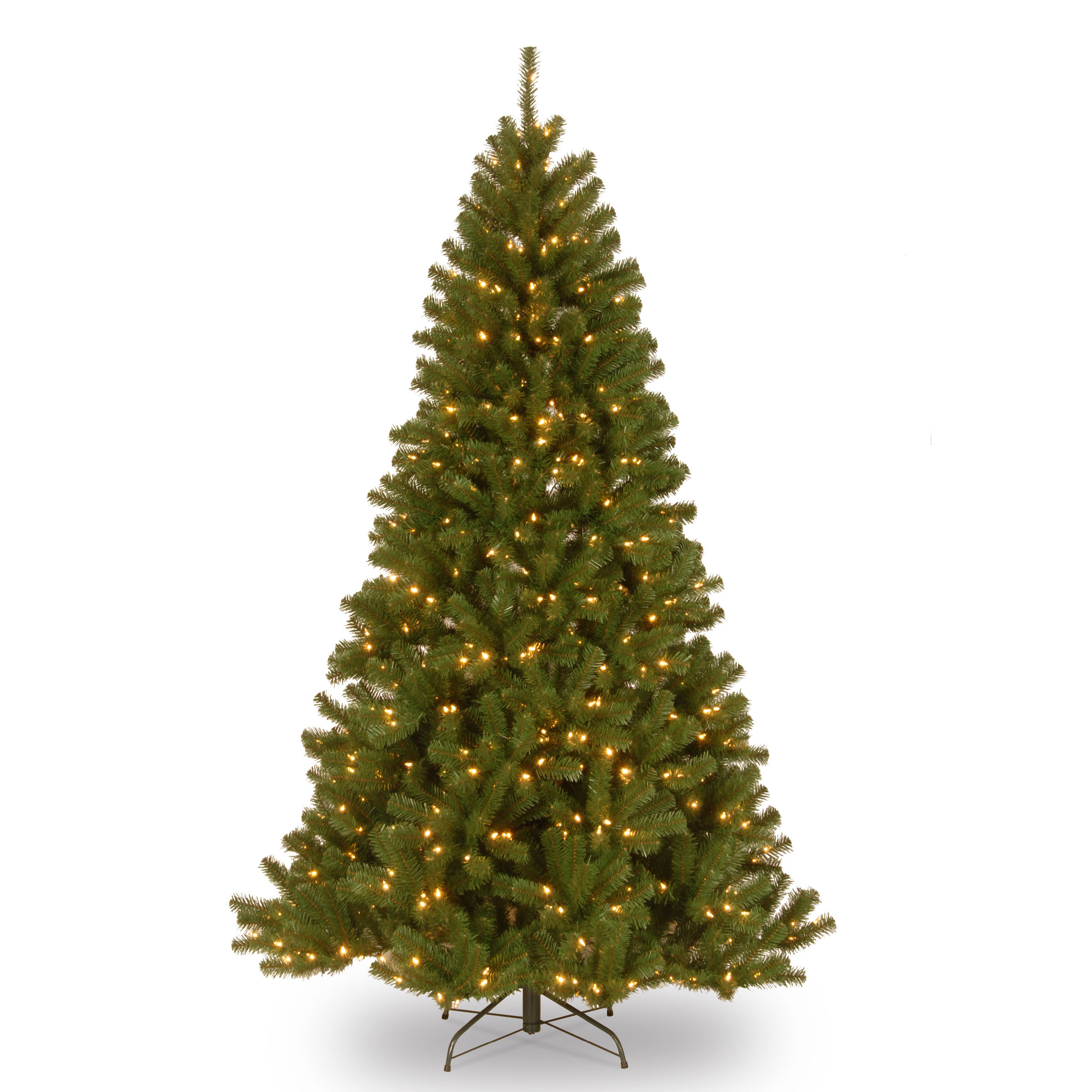 7 Foot North Valley Spruce Tree: Clear Lights