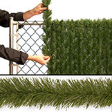 Insta-Block Outdoor PVC Garland Fencing Kit (Set of 64)