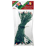 37 foot 50 Bulb Outdoor Multi-Colored Ready-Lit Illuminate Light Set