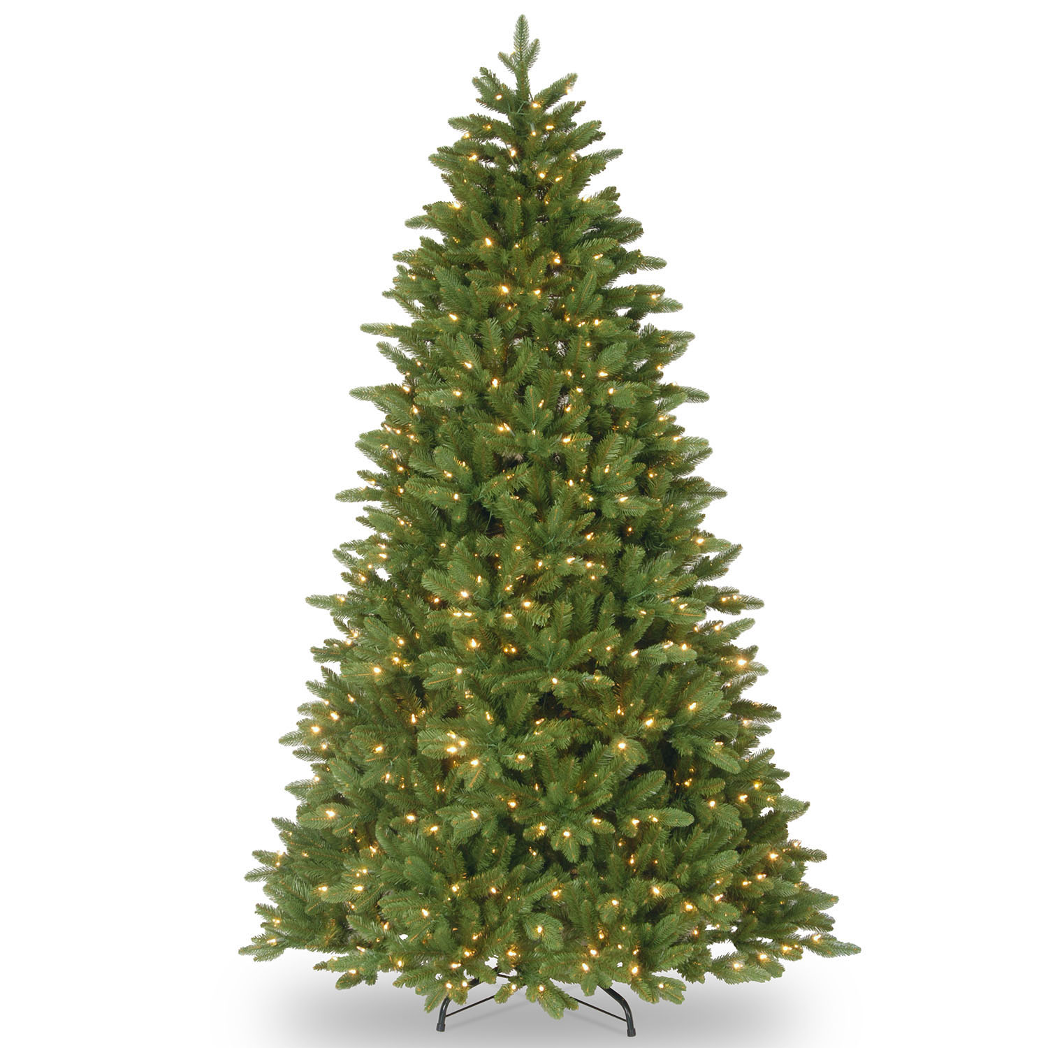 7.5 Foot Pe/pvc Ridgewood Spruce Tree: 750 Clear Lights