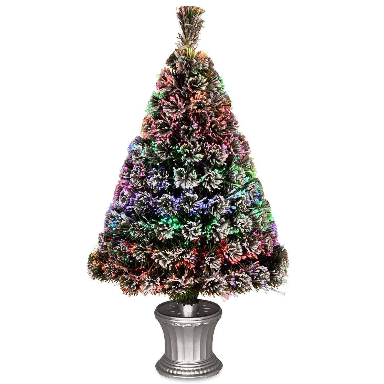 national tree company fiber optic evergreen flocked tree national tree company fiber optic evergreen flocked tree