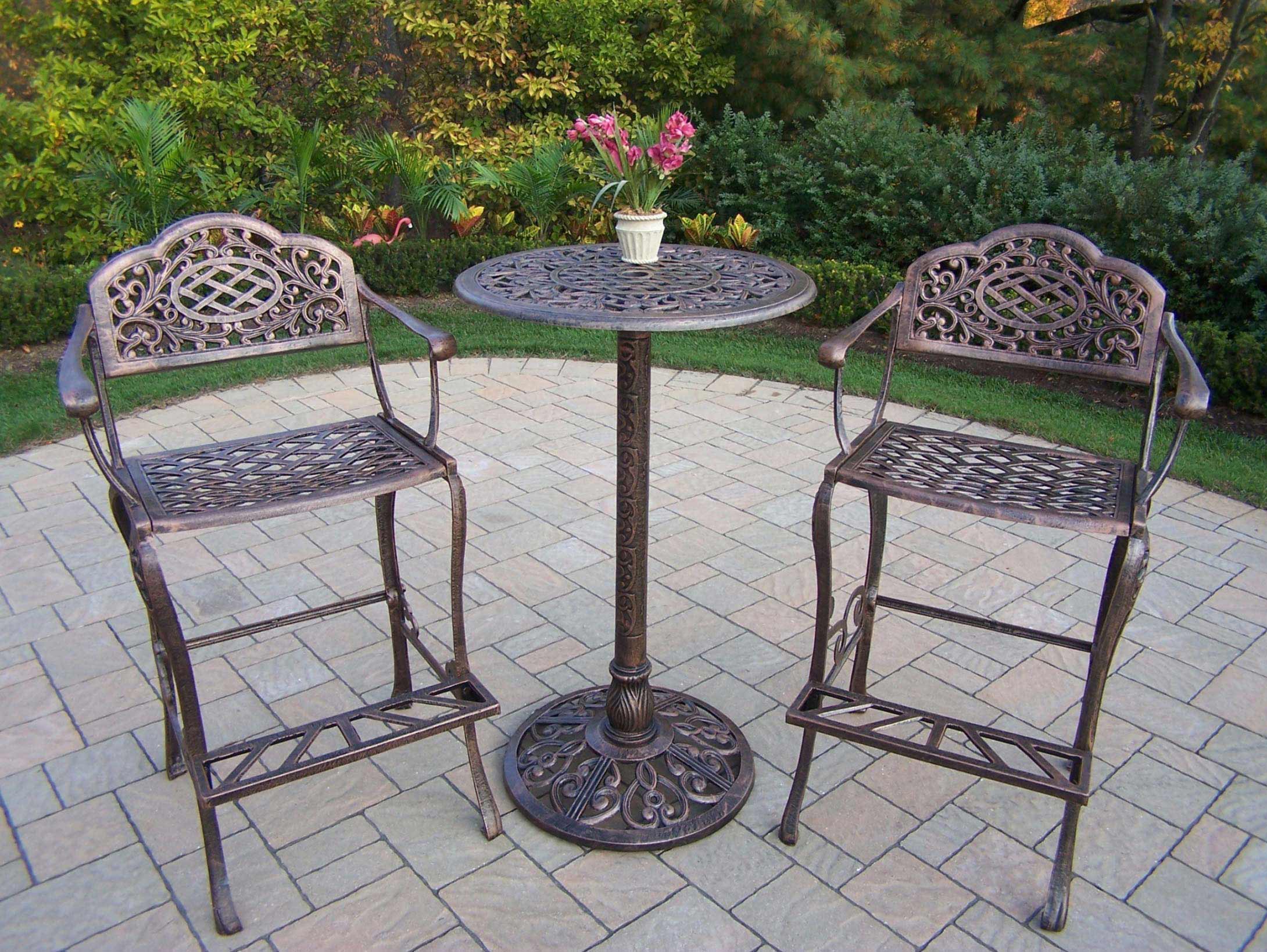 Mississippi Cast Aluminum 3pc Bar Set