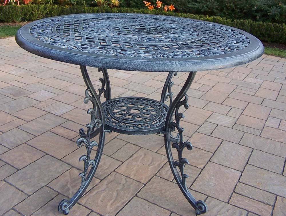 Mississippi 42 Inch Outdoor Patio Dining Table