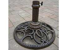 Mississippi Cast Iron Round Umbrella Stand