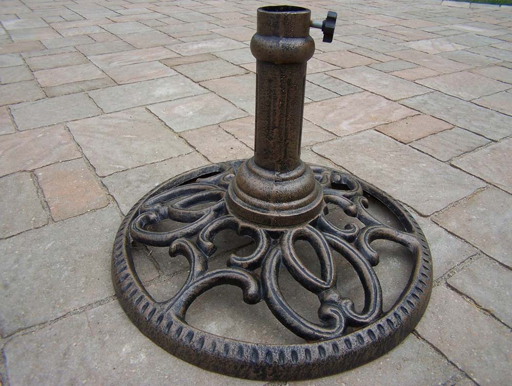 Mississippi Cast Iron Round Umbrella Stand