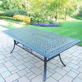 Antique Bronze Hampton Rectangular Table