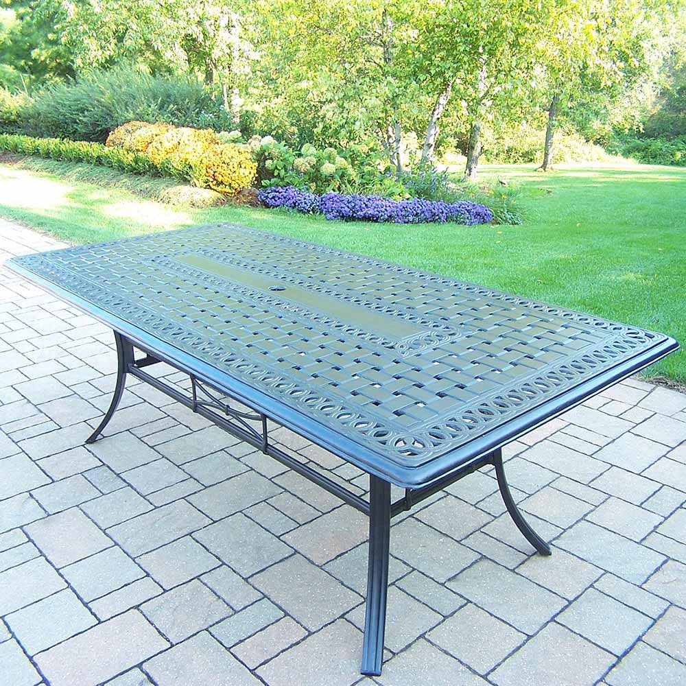 Antique Bronze Hampton Rectangular Table