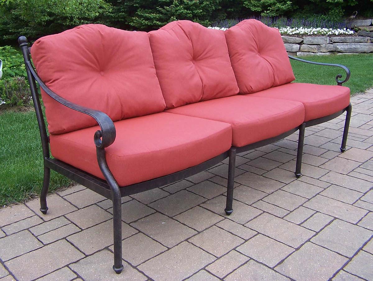 Aged Berkley Sitting Sofa With Spunpoly Cushions