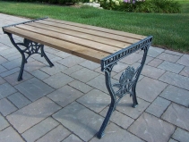 Verdi Grey Wooden Tulip Coffee Table
