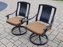 Vanguard Aluminum Swivel Rockers (Set of 2)