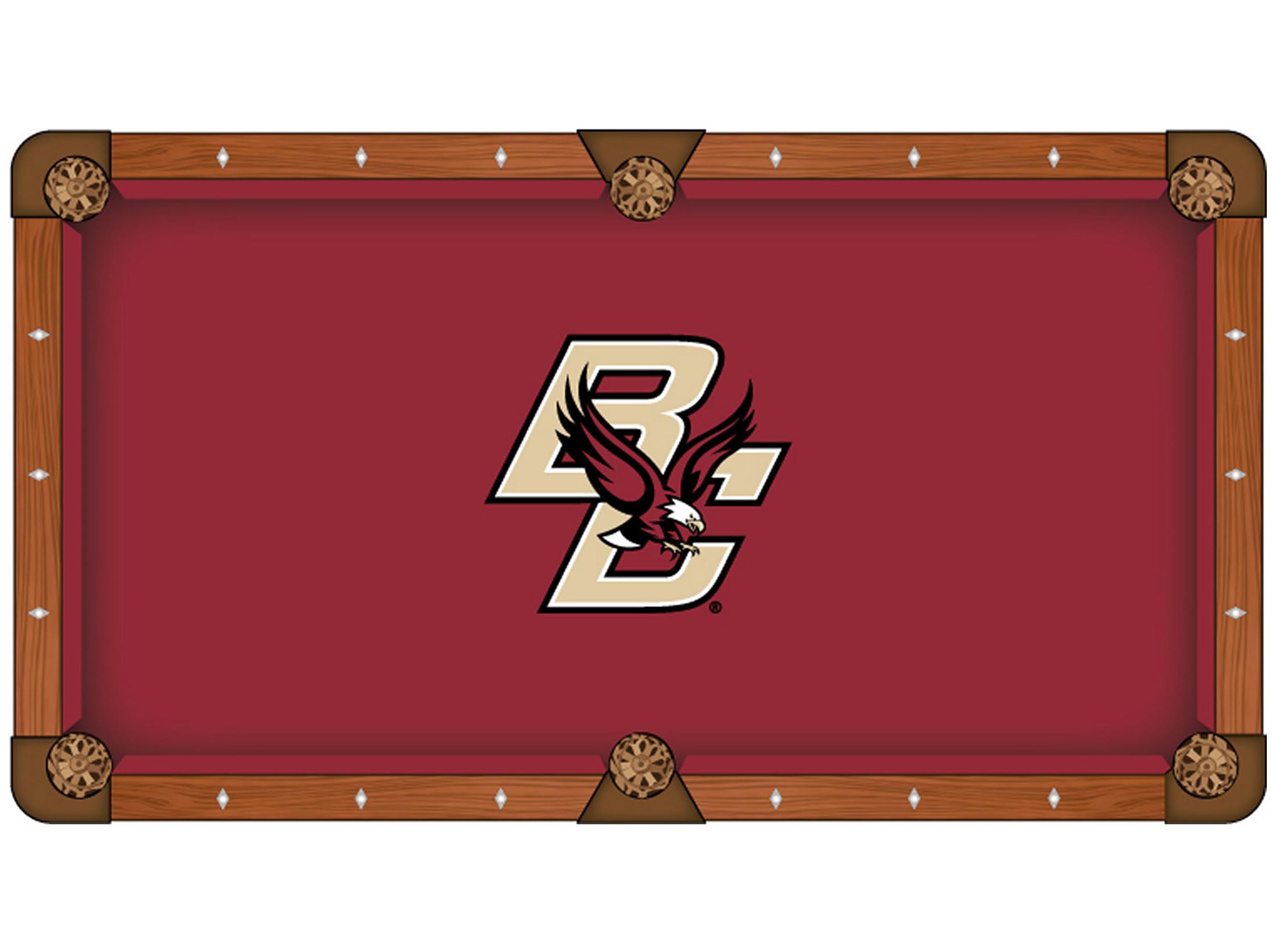 Boston College Pool Table Cloth