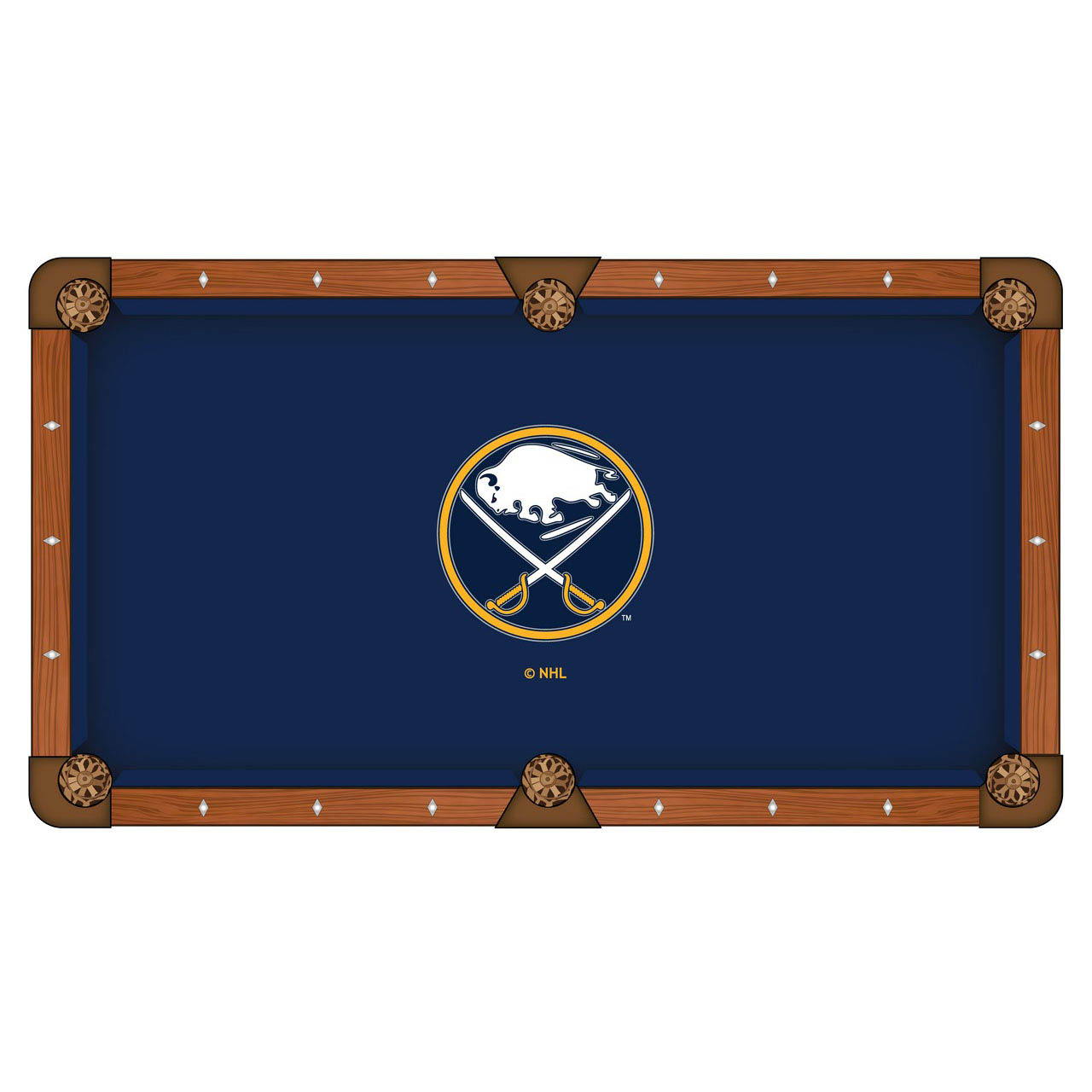 Buffalo Sabres Pool Table Cloth
