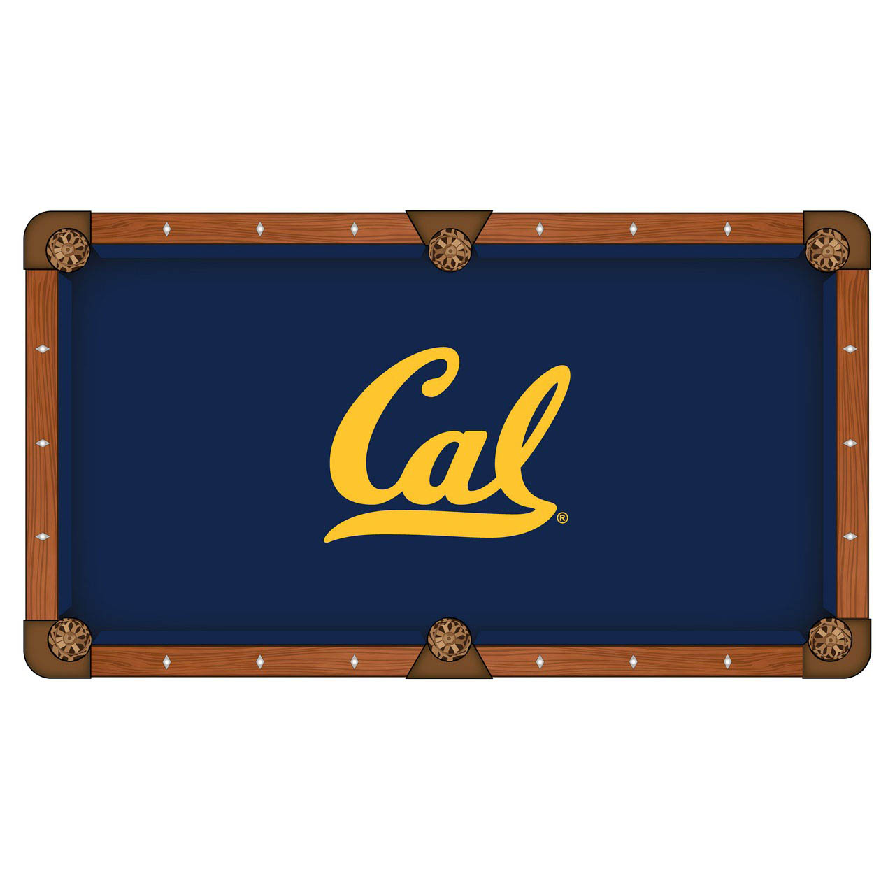 University of California Pool Table Cloth