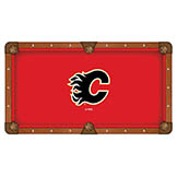 Calgary Flames Pool Table Cloth