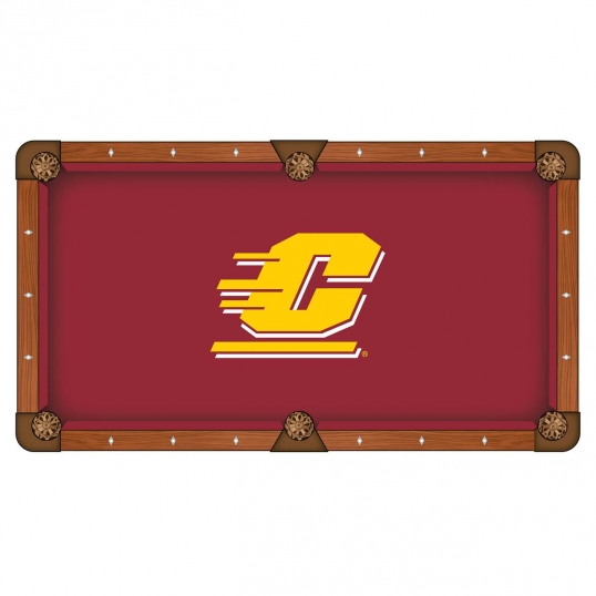 Central Michigan University Pool Table Cloth