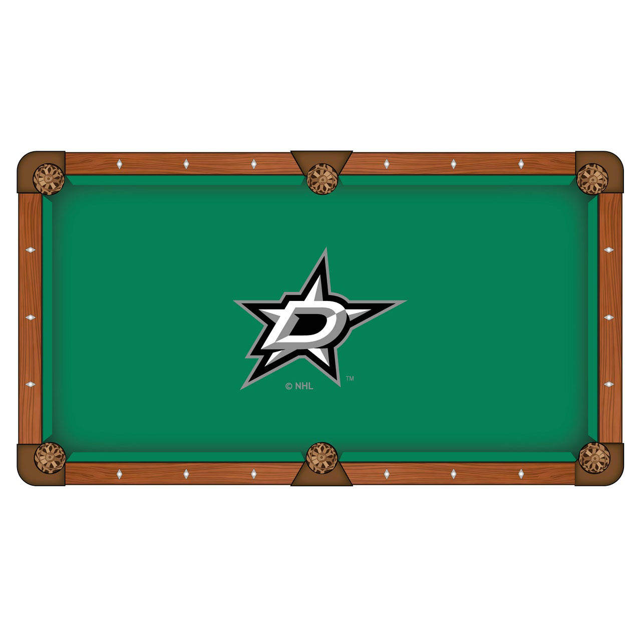 Dallas Stars Pool Table Cloth
