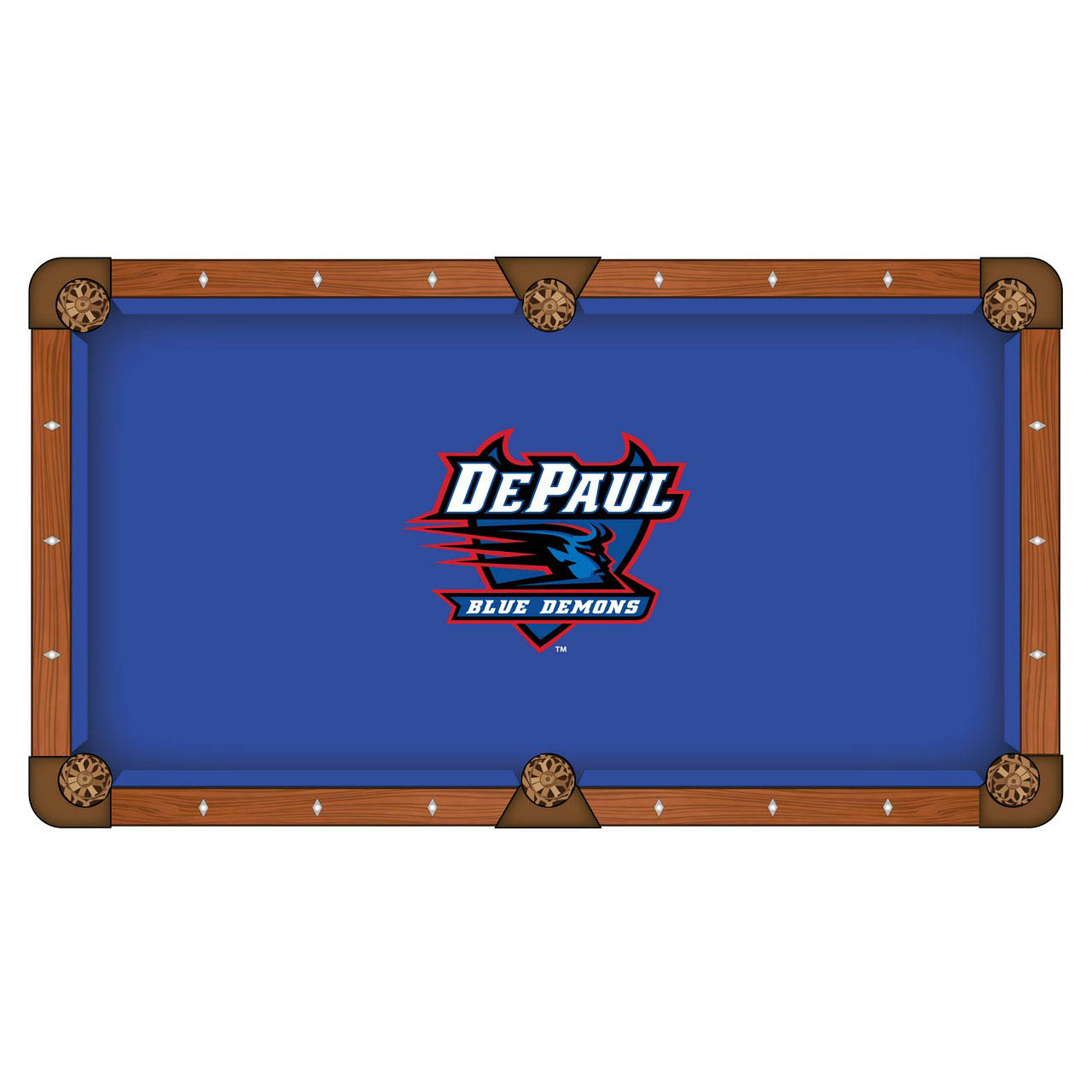 DePaul University Pool Table Cloth