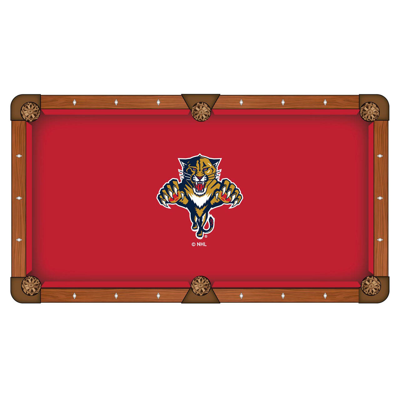 Florida Panthers Pool Table Cloth