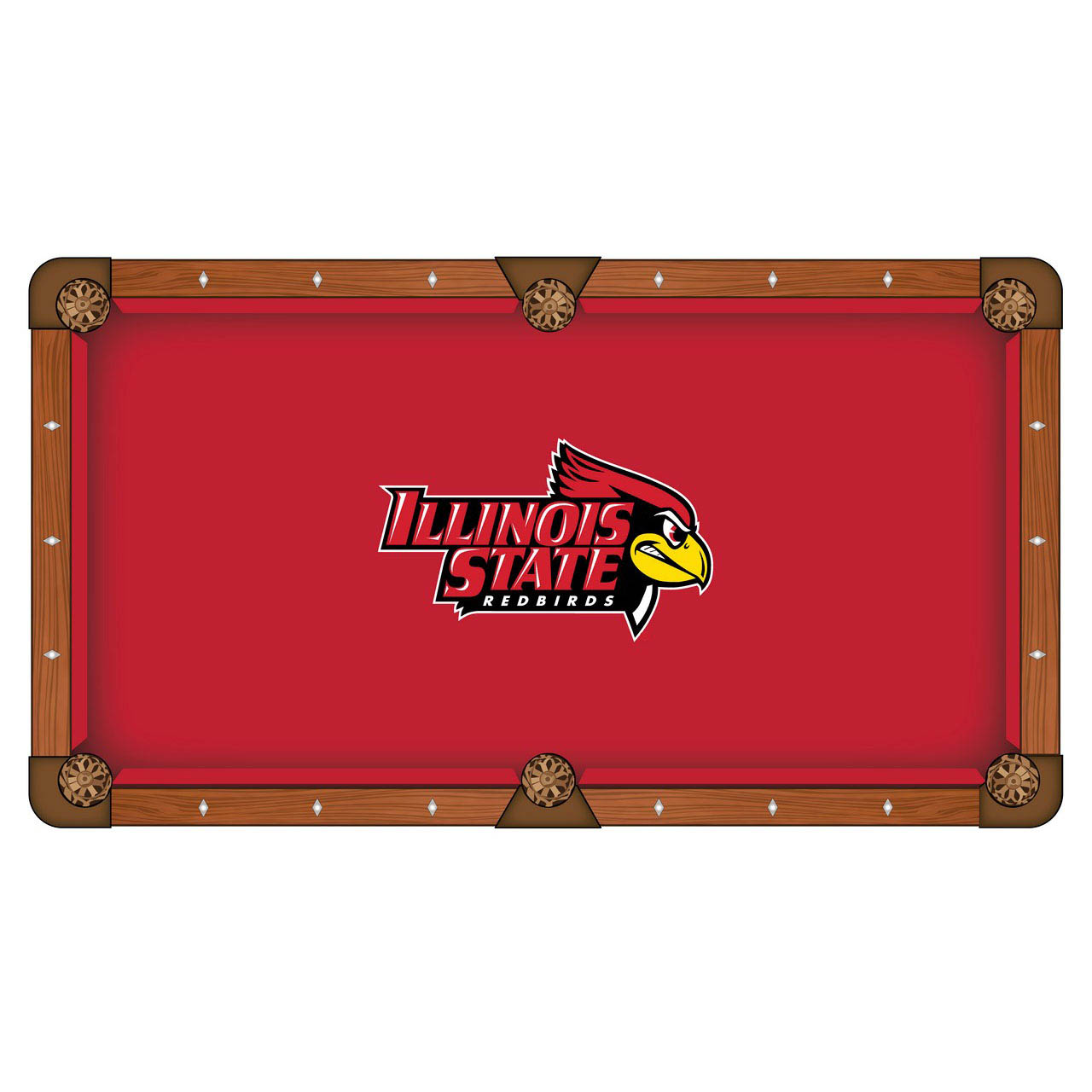 Illinois State University Pool Table Cloth