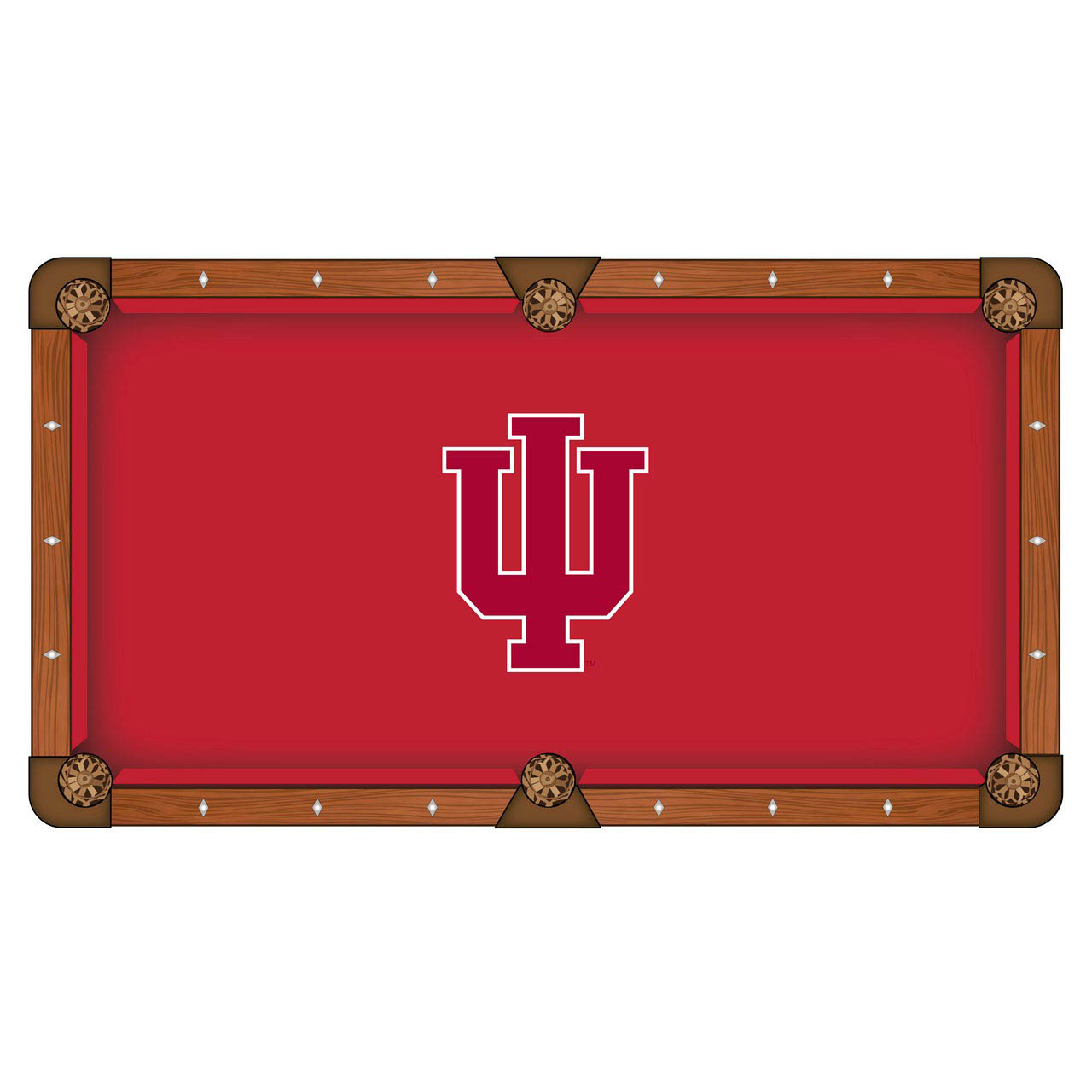 Indiana University Pool Table Cloth