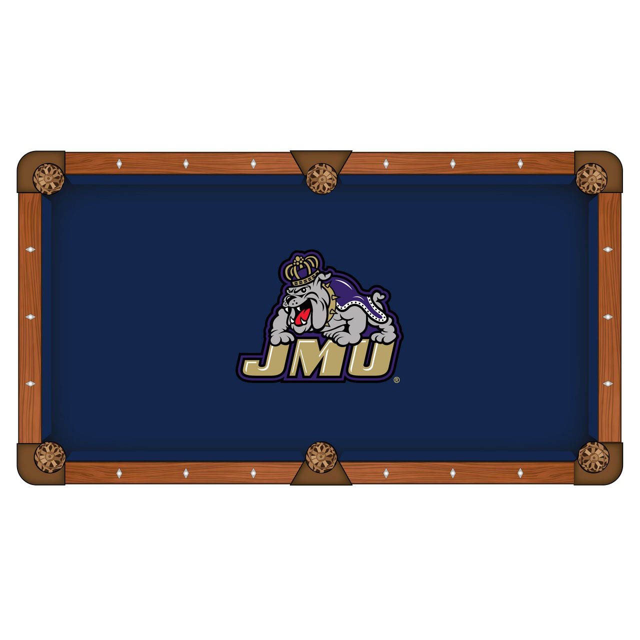 James Madison University Pool Table Cloth