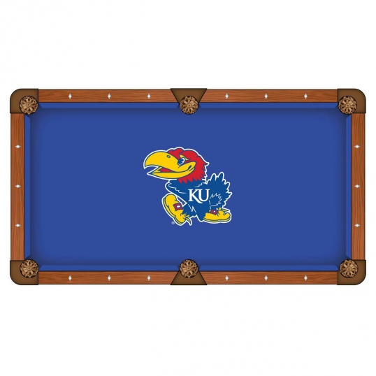 University of Kansas Pool Table Cloth