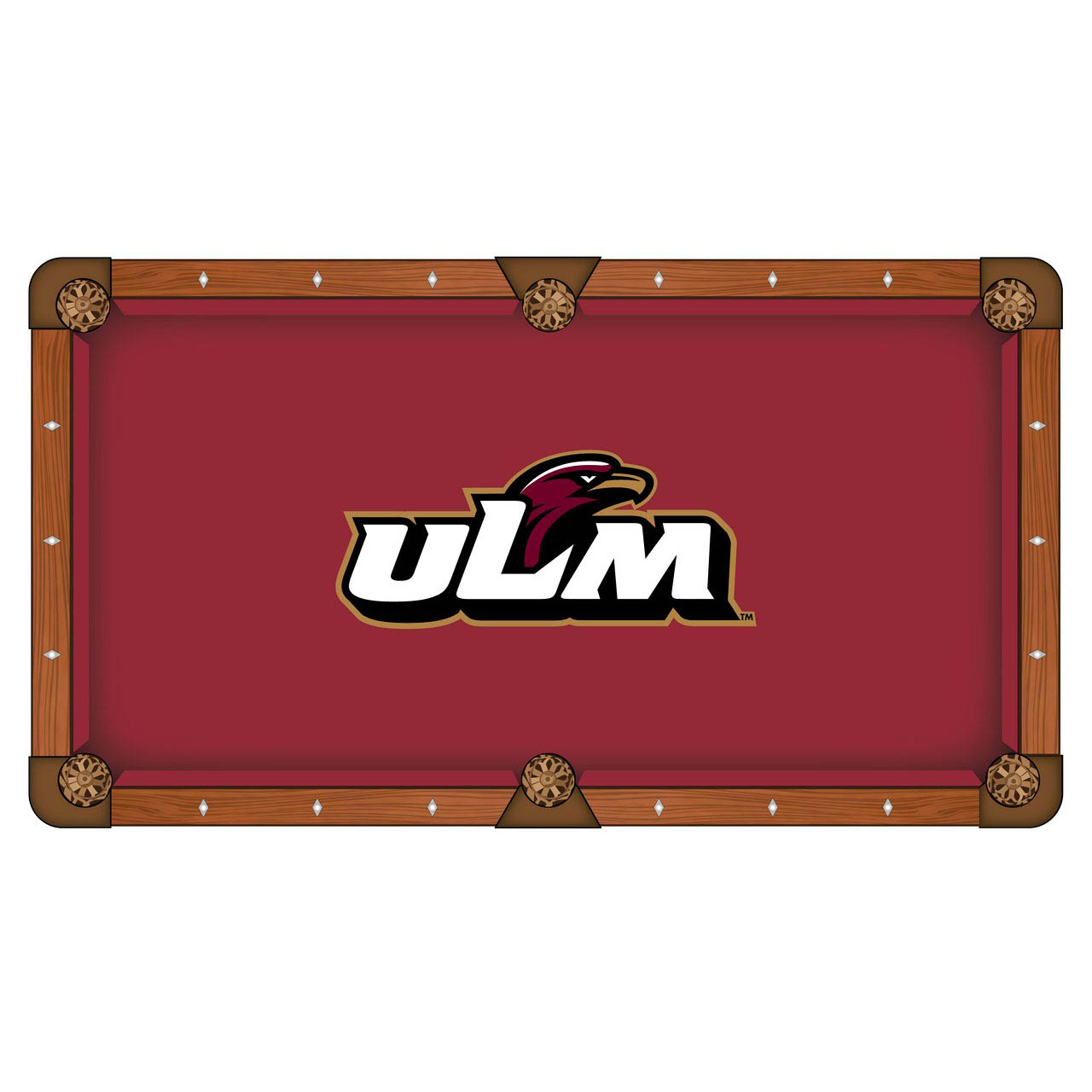 University of Louisiana at Monroe Pool Table Cloth