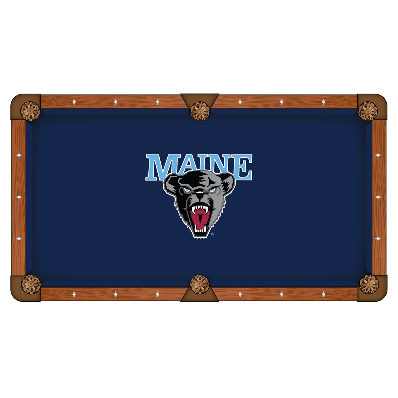 University of Maine Pool Table Cloth