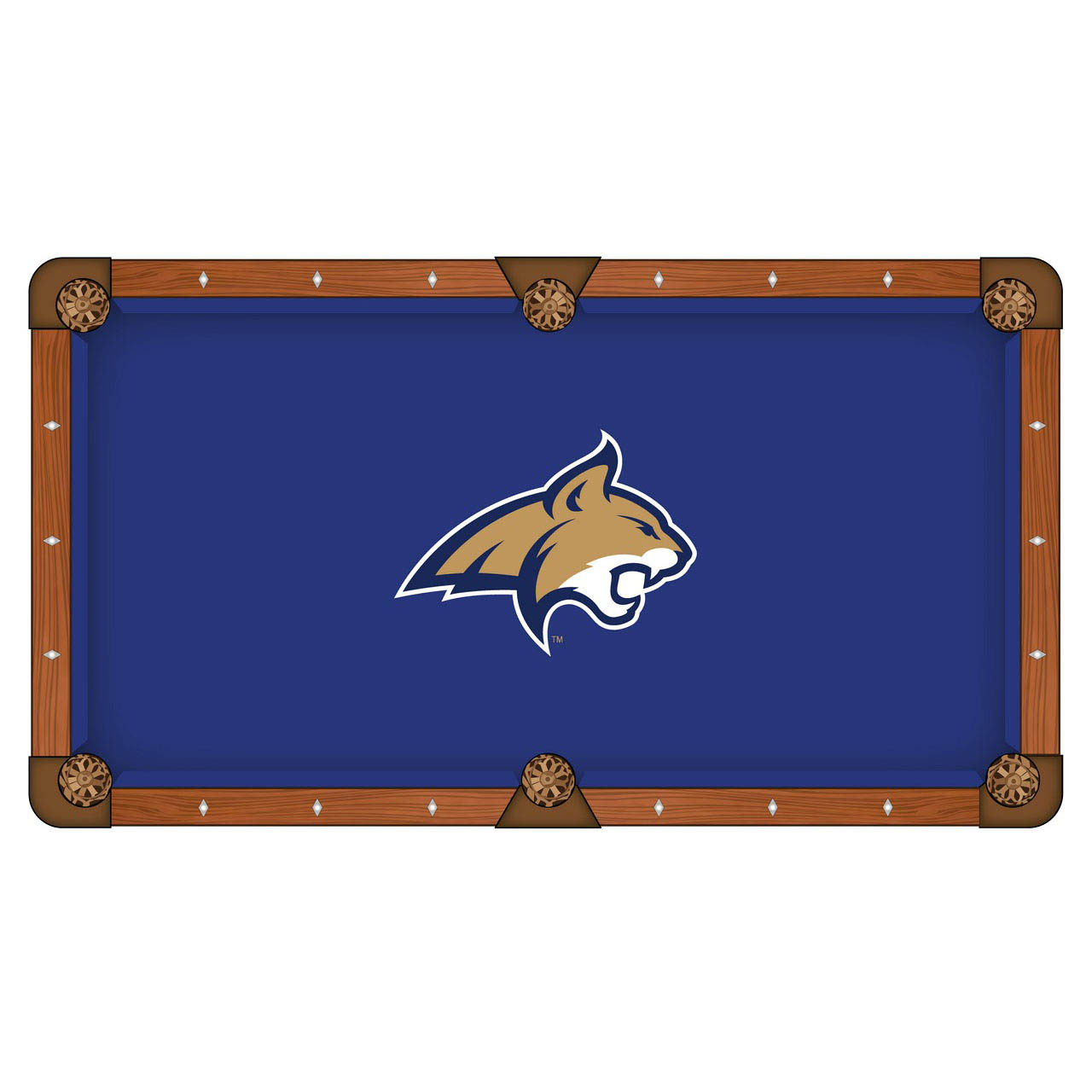 Montana State University Pool Table Cloth